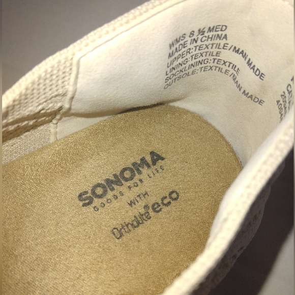 Womens Sonoma vitalize ortholite slip-on casual walking shoes - Picture 3 of 5